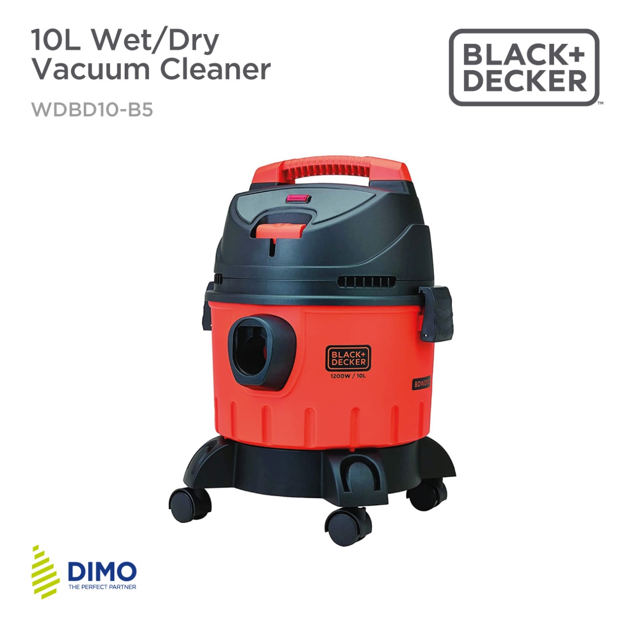 10w 10l Wet Dry Vacuum Dimo Retail