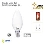 Candle Light 3W Small Screw type DL