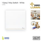 DIMO Lumin 1 Gang 1 Way Switch