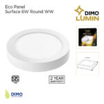 Eco Panel - Surface 6W Round WW