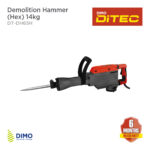 DITEC Demolition Hammer (HEX) 14kg