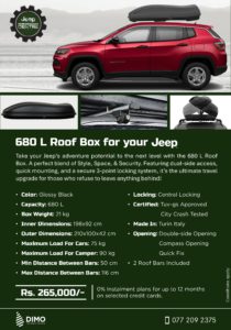 680L Roof Box