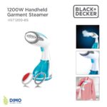Black and Decker 1200W Handheld Garment Steamer