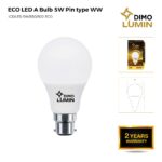 ECO Dimo Led 5w Warm White - Pin Type