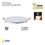 Eco Panel - Sunk 6W Round WW