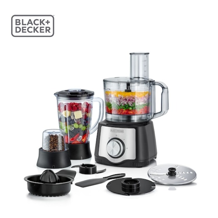 Black & Decker 600W Food Processor - 29 Functions