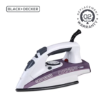 Black & Decker 1750W Steam Iron with Non-Stick Soleplate