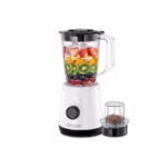 Black & Decker 500W Blender with 1 Grinder - White