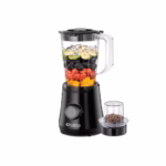 Black & Decker 500W Blender with 1 Grinder - Black